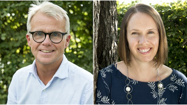 Anders Malmstigen, generalsekreterare, Svenska missionsrådet och Katherine Cash, rådgivare för religions- och övertygelsefrihet, Svenska missionsrådet