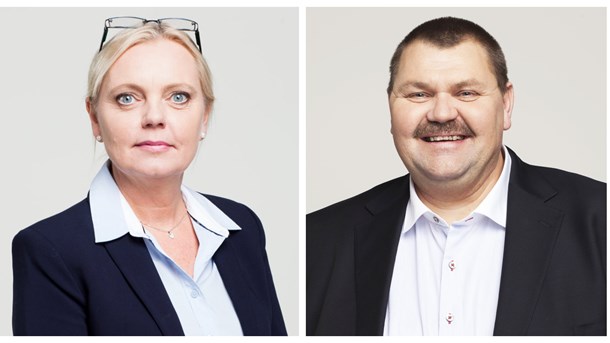 Kristina Winberg, europaparlamentariker (SD) och Peter Lundgren, europaparlamentariker (SD)