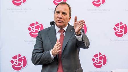 Löfven startar regeringsbygget