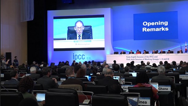 Hoesung Lee,
ordförande för IPCC, beskrev träffen i Sydkorea som 