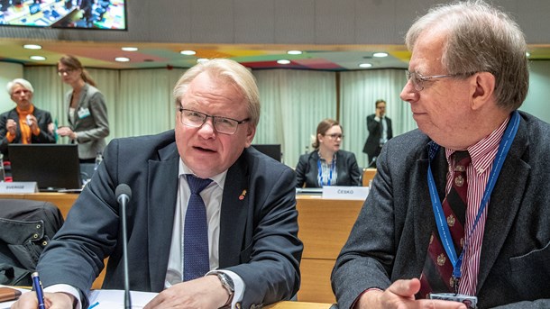 Hultqvist säger ifrån om EU-armé