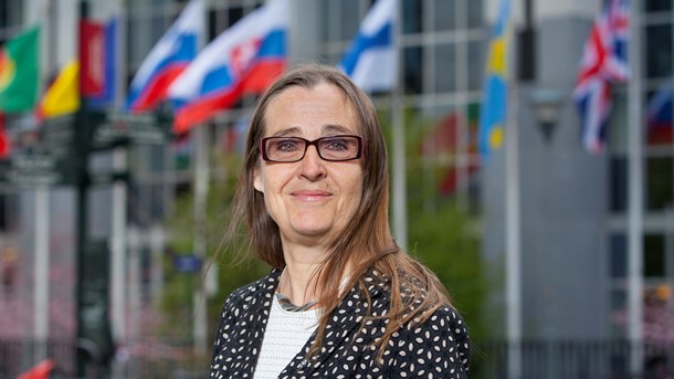 Bodil Valero (MP), försvarspolitisk talesperson för gröna partigruppen i EU-parlamentet.