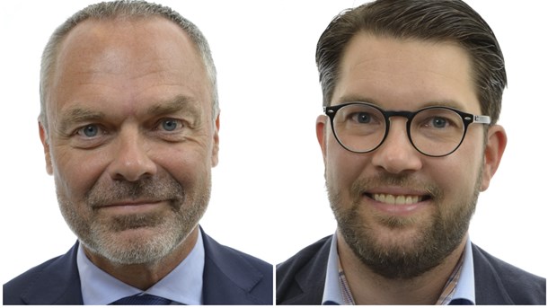 Jan Björklund och Jimmie Åkesson