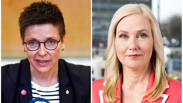 Ann-Sofie Hermansson och Anna Johansson.