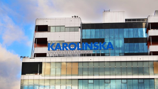 Karolinska universitetssjukhuset.