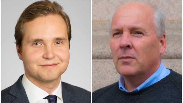 Gabriel Kroon (SD) och Peter Wallmark (SD).