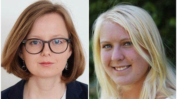 Ida Arnstedt och Emma Bjarnevik.