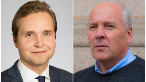 Gabriel Kroon (SD) och Peter Wallmark (SD).