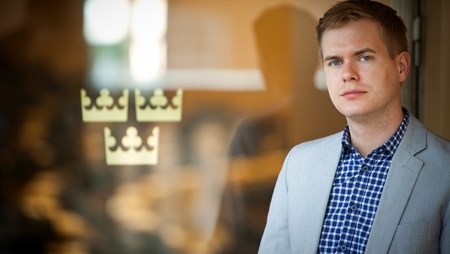 Gustav Fridolin (MP), av många tippad som nästa utbildningsminister.