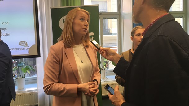 Partiledare Annie Lööf.