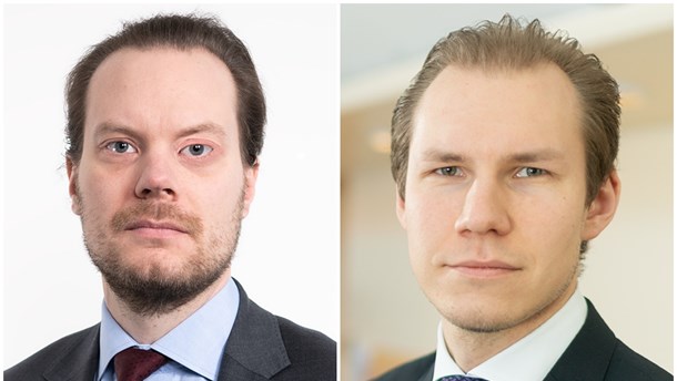 Martin Kinnunen (SD) och Markus Wiechel (SD). 