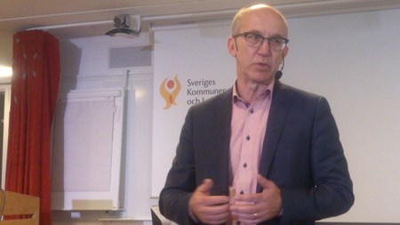 Anders Henriksson, vice ordförande i SKL och landstingsstyrelsens
ordförande i Kalmar.