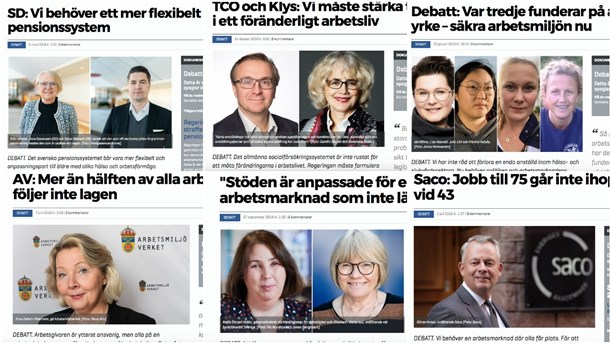 Arbetsmarknad – mest lästa debatterna år 2019