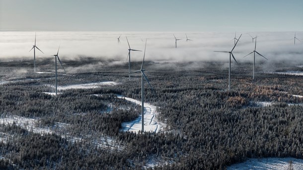 Markbygden utanför Piteå, Europas största vindkraftspark på land, stötte inte på patrull i prövningsprocessen. 