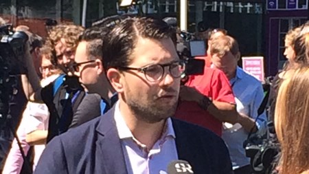 SD:s partiledare Jimmie Åkesson.