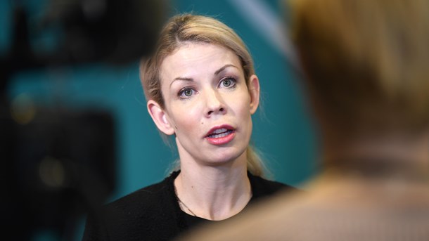 Finansborgarrådet Anna König Jerlmyr (M).