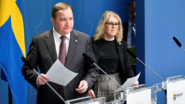 Pressträff med statsminister Löfven (17 april)