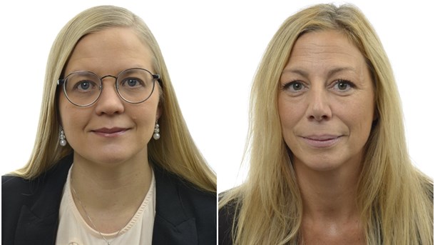 Julia Kronlid och Linda Lindberg