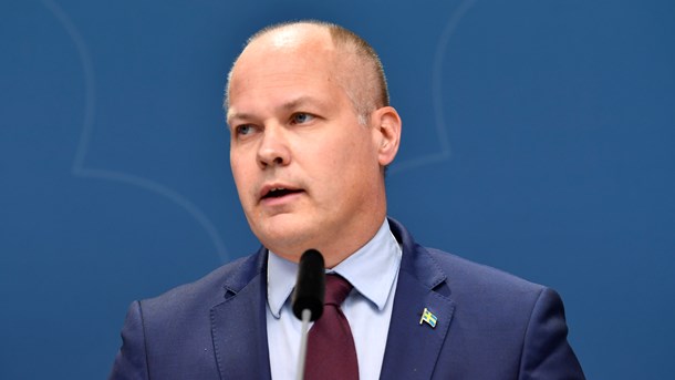 Corona: Pressträff med justitieminister Morgan Johansson