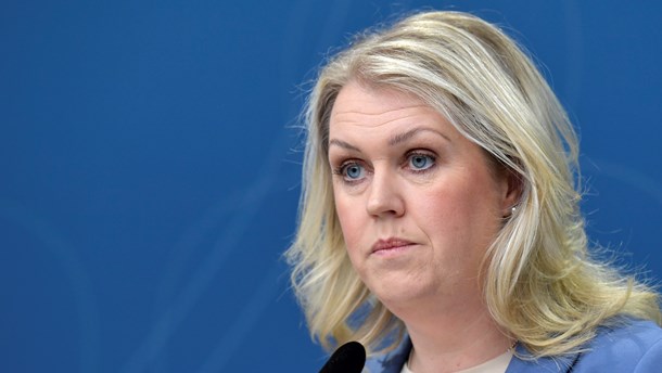 Socialminister Lena Hallengren (S).