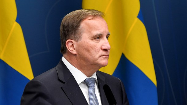 Presskonferens med Stefan Löfven om Palmemordet