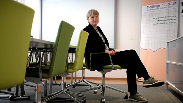 Medlingsinstitutets generaldirektör Irene Wennemo. 