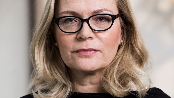 Britta Lejon, förbundsordförande på Fackförbundet ST.