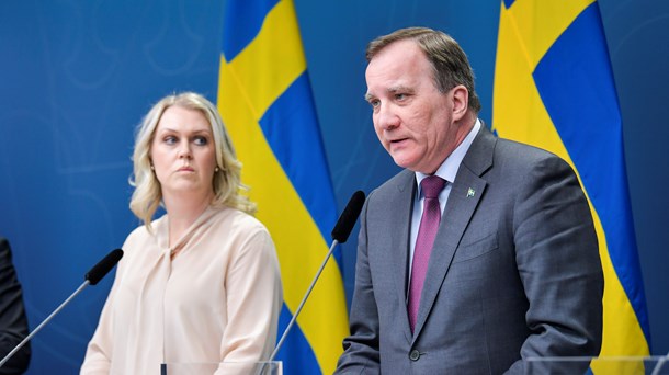 Pressträff med Stefan Löfven och Lena Hallengren