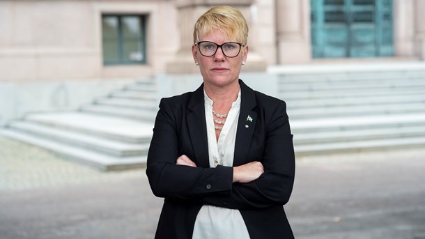 Hon är Centerpartiets nya talesperson