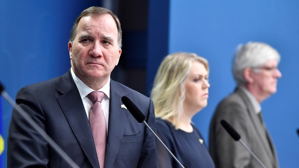 Stefan Löfven får påökt.