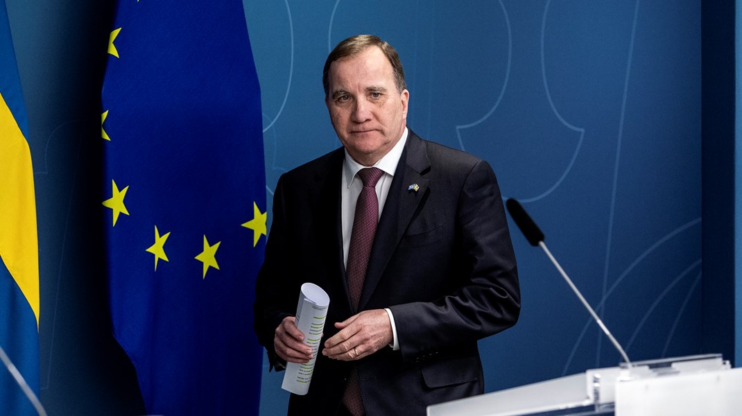 Pressträff med statsminister Stefan Löfven 