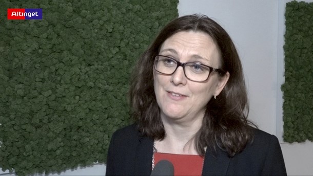 Cecilia Malmström missade toppjobbet