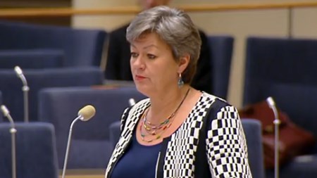 Senast den 2 november ska arbetsmarknadsminister Ylva Johansson (S) svara på frågan vad som händer med förslaget om registerutdrag i arbetslivet.