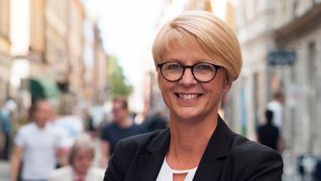 Elisabeth Svantesson, arbetsmarknadspolitisk talesperson för Moderaterna.