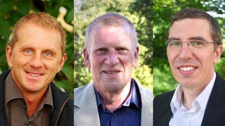 Håkan Wirtén, generalsekreterare Världsnaturfonden WWF, Lennart Gladh, expert Östersjön Världsnaturfonden WWF och Jan Wärnbäck, sakkunnig i jordbruksfrågor Världsnaturfonden WWF.