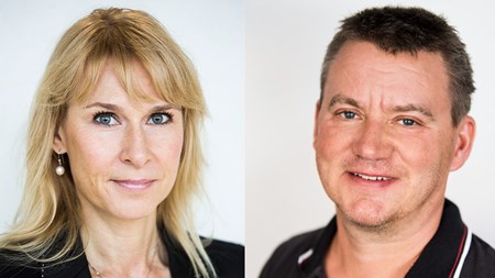 Merit Lindberg, vd, och Lars Olsson, näringspolitisk chef, Privattandläkarna