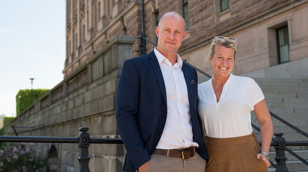 Andreas Zetterlund och Josephine Sundqvist, Läkarmissionen.