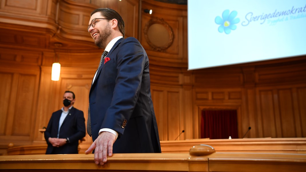 Sverigedemokraterna släpps in i kvittningsvärmen