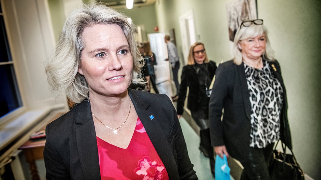 Pia Steensland tog plats i socialutskottet under våren.