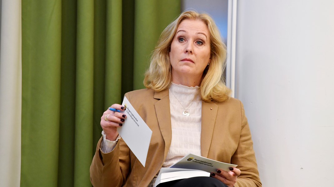 Kulturminister Jeanette Gustafsdotter (S).