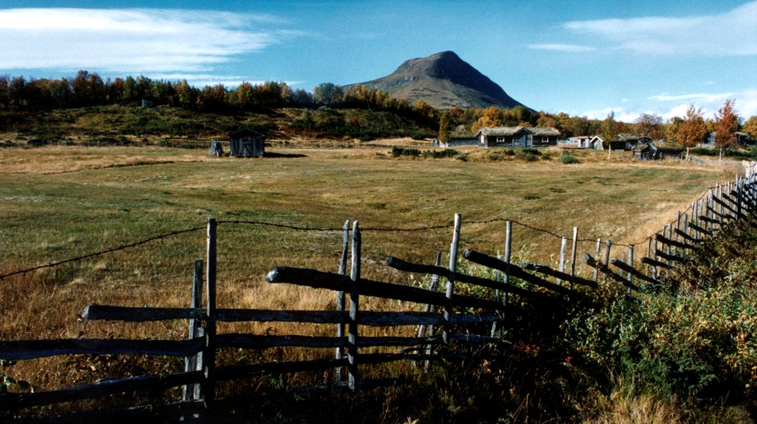 Fäbodvall i Härjedalen.