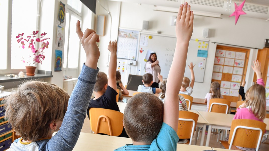 Andelen behöriga lärare ökar – men bara i gymnasiet