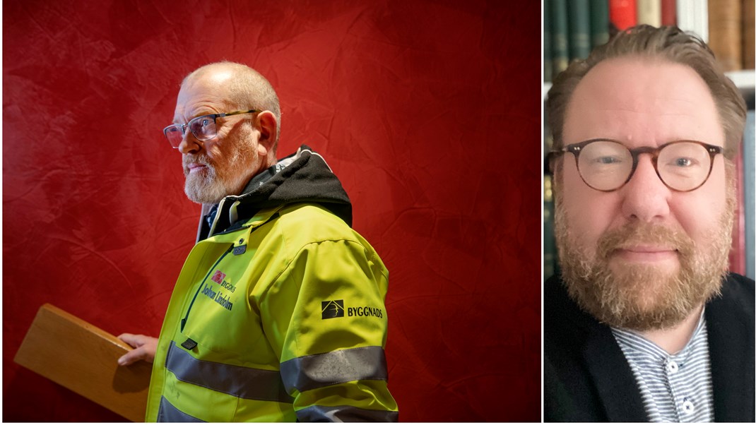 På förra veckans presskonferens var det Byggnads ordförande Johan Lindholm som målade upp bilden av läget: Seriösa företag som utkonkurreras av oseriösa, skattefusk, långa kedjor av underentreprenörer, skriver krönikören.