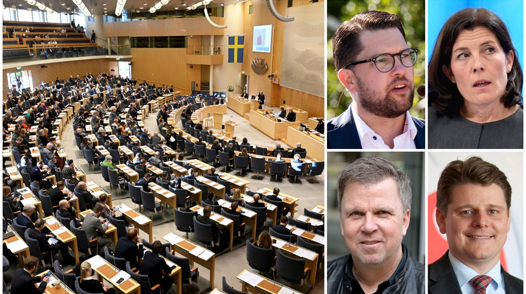 Jimmie Åkesson (SD), Karin Enström (M), Richard Herrey (M) och Niklas Karlsson (S) sitter förutom i riksdagen också i kommunfullmäktige runtom i landet, precis som över 100 av deras riksdagskollegor. 