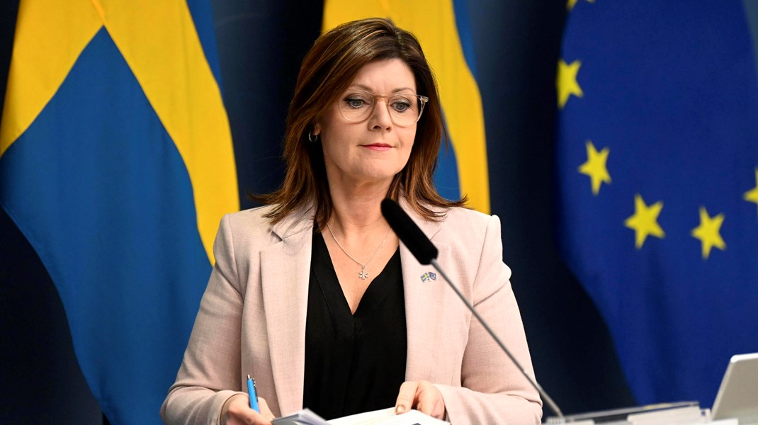 Arbetsmarknadsminister Eva Nordmark. 