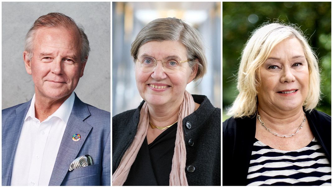 Rektorerna med topp 3 högsta löner: Ole Petter Ottersen, Karolinska institutet, Astrid Söderbergh
  Widding, Stockholms universitet och Eva Wiberg, Göteborgs universitet.