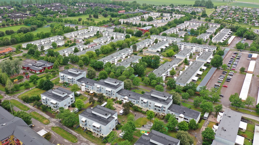 Skäggetorp i Linköping är ett av de bostadsområden som anses ha stora socioekonomiska utmaningar, enligt SCB:s klassificering.