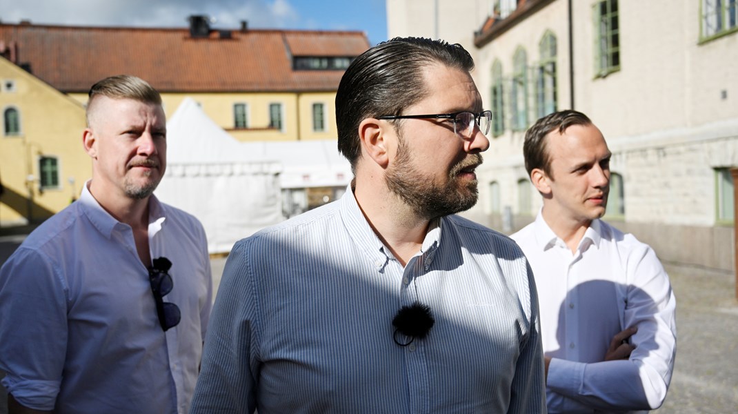 Onsdagen är Sverigedemokraternas och Centerpartiets dag i Almedalen. 