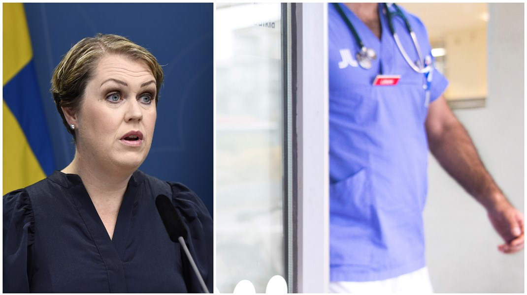 ”Vi hoppas att Socialdemokraterna är beredda att gå från ord till handling – trots att socialminister Lena Hallengren verkar angelägen om att ducka ansvar”, skriver debattörerna.