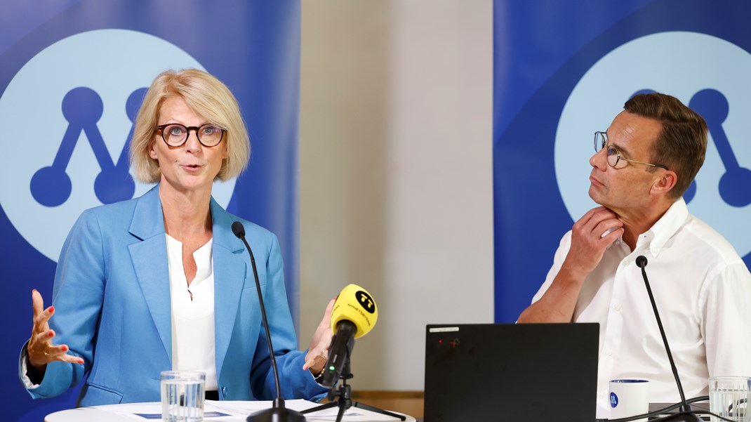 Elisabeth Svantesson och Ulf Kristersson tror att ekonomiska frågor kommer att spela en viktig roll i valrörelsen.